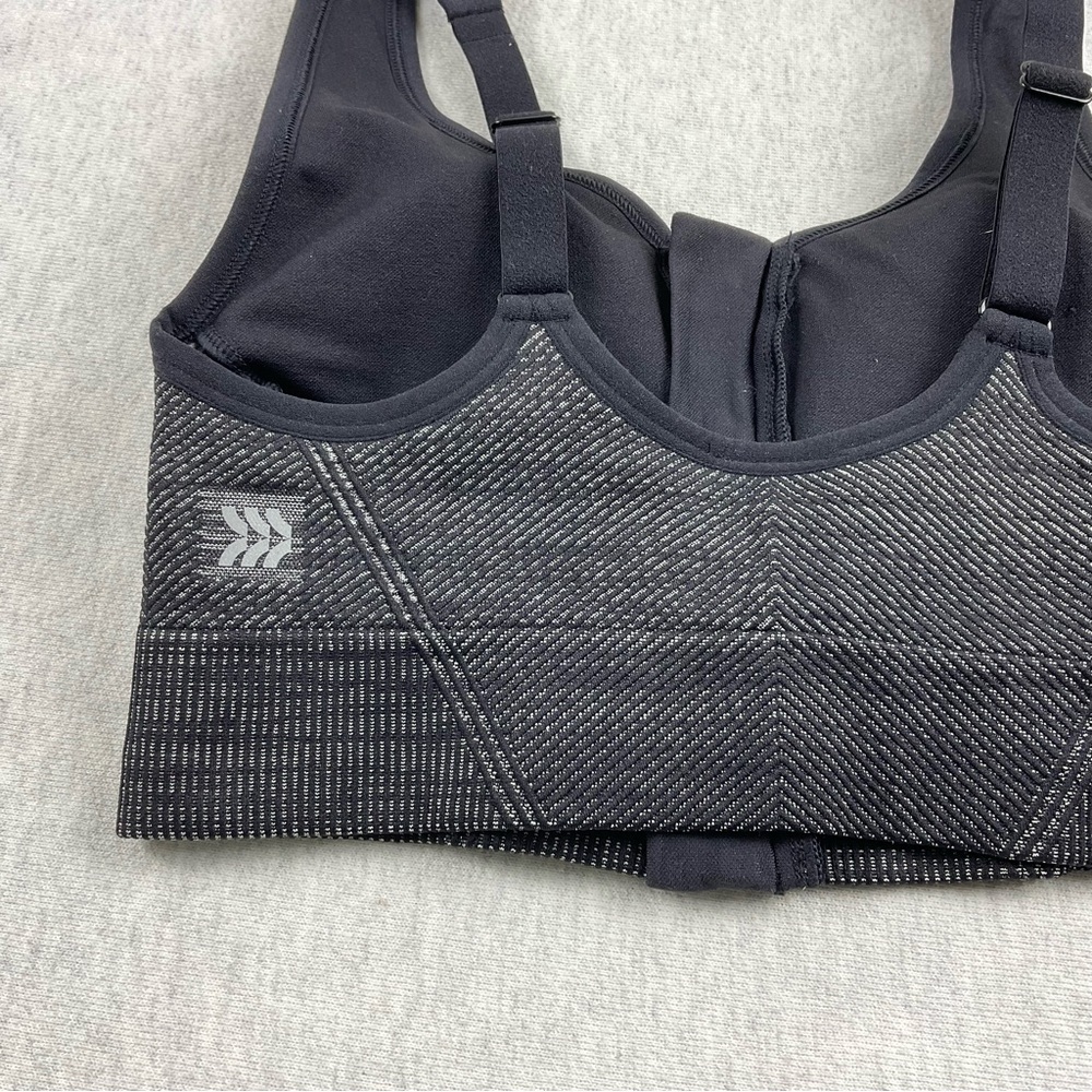 ALL IN MOTION MEDIUM SUPPORT WOMEN’S SEAMLESS FRONT ZIP CLOSURE BRA SIZE:SMALL - Picture 10 of 11